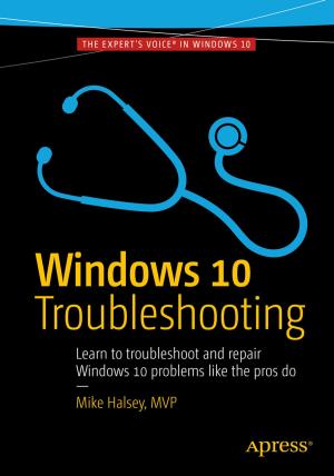 Cover of the book Windows 10 Troubleshooting by Mike Halsey, Joli Ballew