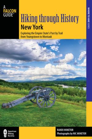 Book cover of Hiking through History New York