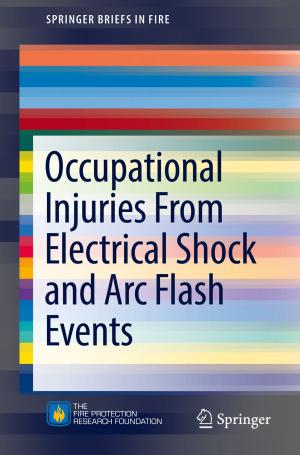 Cover of the book Occupational Injuries From Electrical Shock and Arc Flash Events by Yoseph Bar-Cohen, Adi Marom, David Hanson