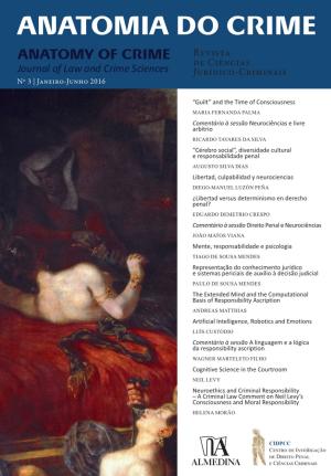 Cover of the book Anatomia do Crime n.º 3 - 2016 by Centro de Estudos Judiciários