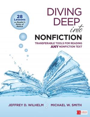 Book cover of Diving Deep Into Nonfiction, Grades 6-12