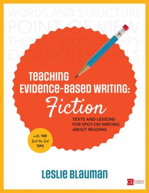 Cover of the book Teaching Evidence-Based Writing: Fiction by Giovanni Mastropaolo