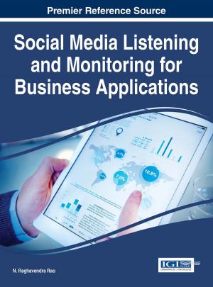 Cover of the book Social Media Listening and Monitoring for Business Applications by Benjamina Gonzalez Flor, Alexander G. Flor