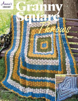Cover of the book Granny Square Throws by Jenny King