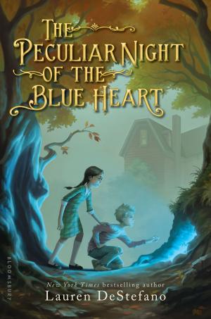 Cover of the book The Peculiar Night of the Blue Heart by Courtney Sheinmel, Ms. Adele Griffin