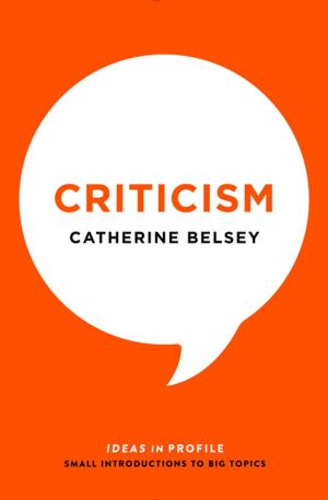 Cover of the book Criticism by Jill Pitkeathley