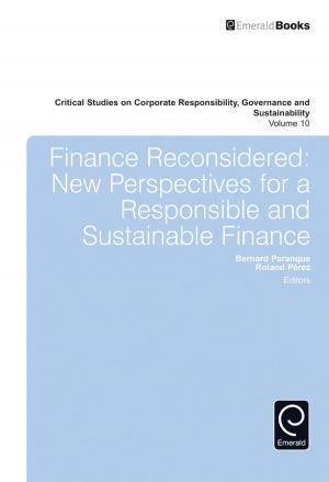 Cover of the book Finance Reconsidered by Arch G. Woodside, Juergen Gnoth, Metin Kozak, Alan Fyall, Antónia Correia