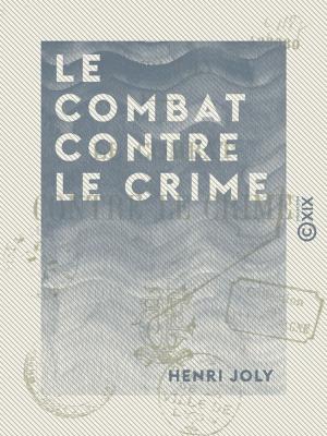 Book cover of Le Combat contre le crime