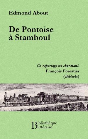 Cover of the book De Pontoise à Stamboul by Camille Lemonnier