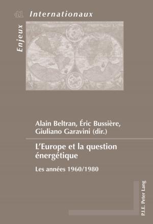 Cover of the book LEurope et la question énergétique by Christoph Demmke