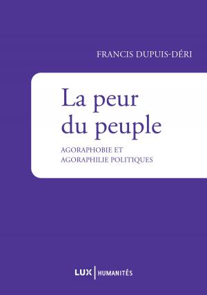 Cover of the book La peur du peuple by Pierre Beaucage