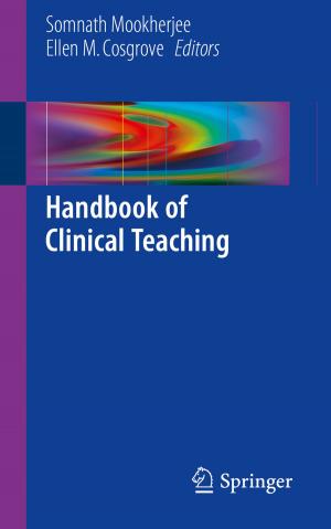 Cover of the book Handbook of Clinical Teaching by Zhao Youcai, Zhang Chenglong