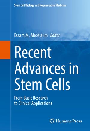Cover of the book Recent Advances in Stem Cells by Juan J. Colomina-Almiñana