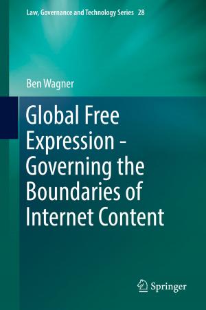 Cover of the book Global Free Expression - Governing the Boundaries of Internet Content by David Sifonios