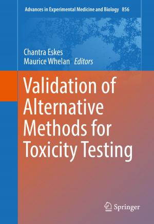 Cover of the book Validation of Alternative Methods for Toxicity Testing by Giancarlo Genta