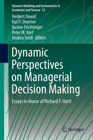 Cover of the book Dynamic Perspectives on Managerial Decision Making by Jacob P. Gross, Jennifer Geiger, Ellen Bara Stolzenberg