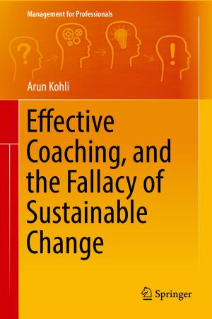Cover of the book Effective Coaching, and the Fallacy of Sustainable Change by Dario Carlo Alpini, Antonio Cesarani, Guido Brugnoni