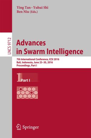 Cover of the book Advances in Swarm Intelligence by Katarzyna Grabska, Marina de Regt, Nicoletta Del Franco