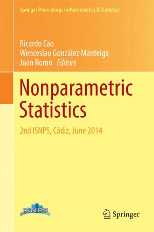 Cover of the book Nonparametric Statistics by Vitaly Yu. Topolov, Christopher R. Bowen, Paolo Bisegna