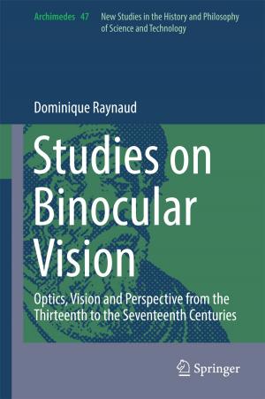 Cover of the book Studies on Binocular Vision by Charles K. Rowley, Bin Wu