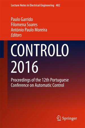 Cover of the book CONTROLO 2016 by Ilya Feranchuk, Alexey Ivanov, Van-Hoang Le, Alexander Ulyanenkov