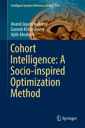 Cover of the book Cohort Intelligence: A Socio-inspired Optimization Method by Robert L. Shewfelt