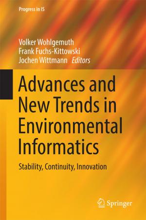 Cover of the book Advances and New Trends in Environmental Informatics by Jeffrey Alan Johnson