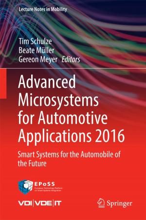 Cover of the book Advanced Microsystems for Automotive Applications 2016 by Boris Schauerte