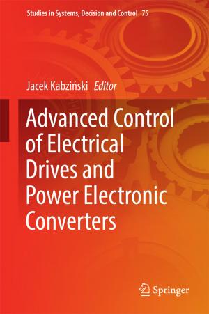 Cover of the book Advanced Control of Electrical Drives and Power Electronic Converters by Enrico Maiorino, Filippo Maria Bianchi, Michael C. Kampffmeyer, Robert Jenssen, Antonello Rizzi