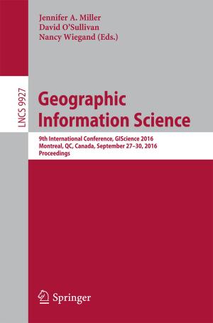 Cover of the book Geographic Information Science by Sureshkumar V. Subramanian, Rudra Dutta