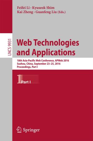 Cover of the book Web Technologies and Applications by Julia Cook