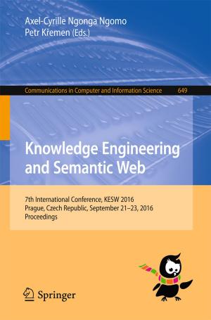 Cover of the book Knowledge Engineering and Semantic Web by Chadwick F. Alger