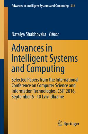 Cover of the book Advances in Intelligent Systems and Computing by Lev V. Beloussov, Andrei Lipchinsky