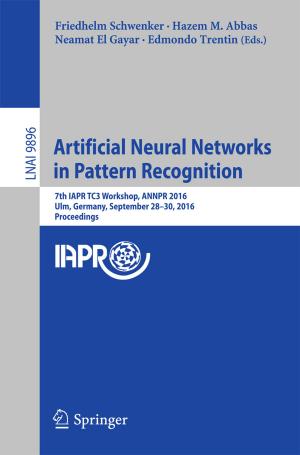 Cover of the book Artificial Neural Networks in Pattern Recognition by Frederic Shapiro