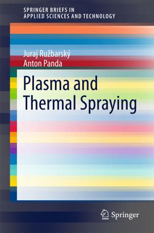 bigCover of the book Plasma and Thermal Spraying by 