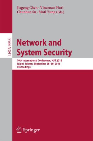 Cover of the book Network and System Security by Florence s. Boos