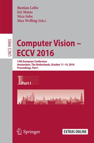 Cover of Computer Vision – ECCV 2016