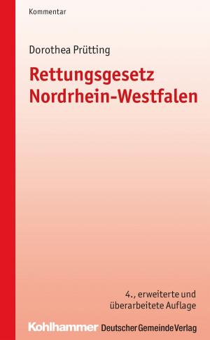 Cover of the book Rettungsgesetz Nordrhein-Westfalen by Detlev Acker, Antonia Dicken-Begrich