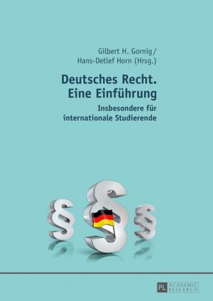 Cover of the book Deutsches Recht. Eine Einfuehrung by Anne Siebeck