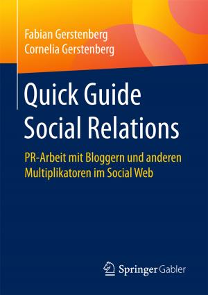 Cover of the book Quick Guide Social Relations by Wolfgang Becker, Patrick Ulrich, Tim Botzkowski