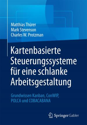 Book cover of Kartenbasierte Steuerungssysteme für eine schlanke Arbeitsgestaltung