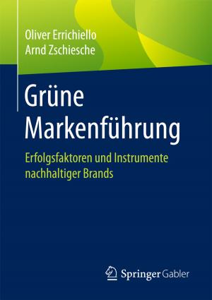 Cover of the book Grüne Markenführung by Mike Adams