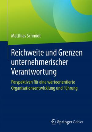Cover of the book Reichweite und Grenzen unternehmerischer Verantwortung by Michael Treier, Thorsten Uhle