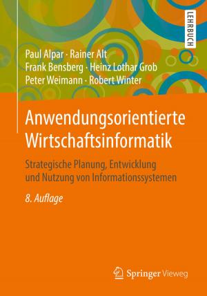 Cover of the book Anwendungsorientierte Wirtschaftsinformatik by Werner Sauter, Christiana Scholz