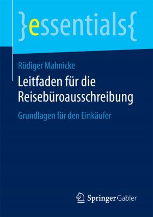 Cover of the book Leitfaden für die Reisebüroausschreibung by 