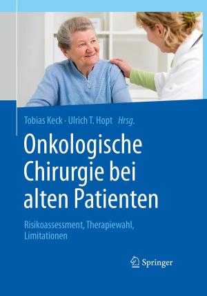 Cover of the book Onkologische Chirurgie bei alten Patienten by Peter Schütt