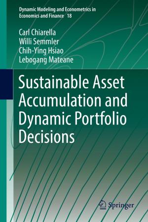 Cover of the book Sustainable Asset Accumulation and Dynamic Portfolio Decisions by Götz Bierling, Harald Engel, Anja Mezger, Daniel Pfofe, Wolfgang Pütz, Dietmar Sedlaczek