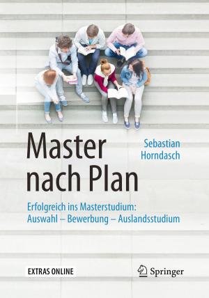 Cover of the book Master nach Plan by Inge Seiffge-Krenke