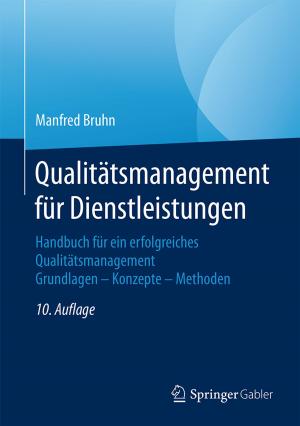 Cover of the book Qualitätsmanagement für Dienstleistungen by J. Zund, J. Nolten, B.H. Chovitz, C.A. Whitten
