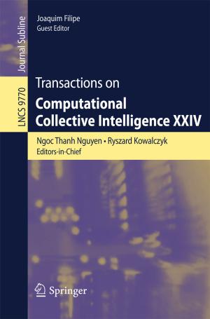 Cover of the book Transactions on Computational Collective Intelligence XXIV by Rainer-Peter Meyer, Fabrizio Moro, Hans-Kaspar Schwyzer, Fritz Hefti